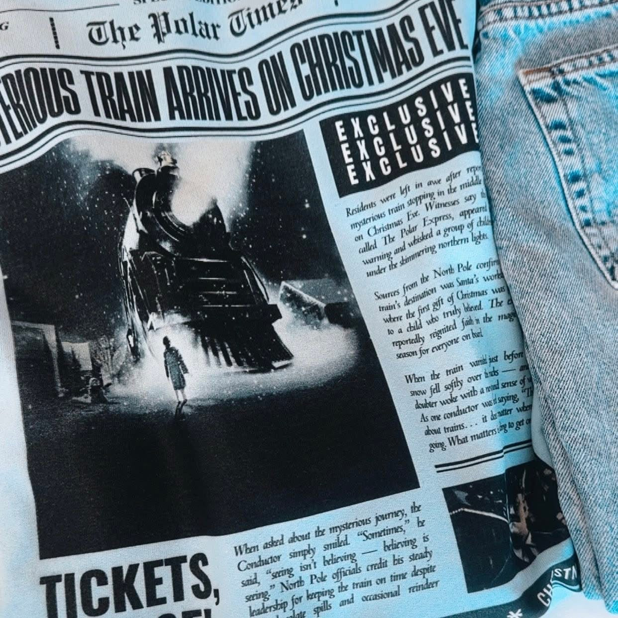 Express train newspaper