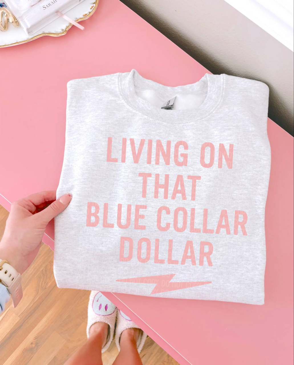 Living on that blue collar dollar pink