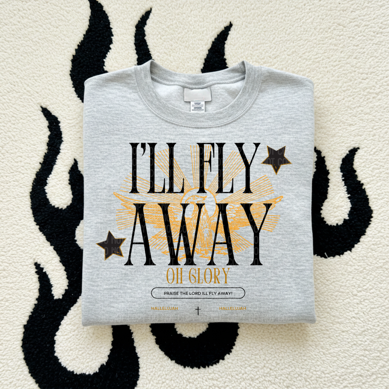 I’ll fly away (white or black)