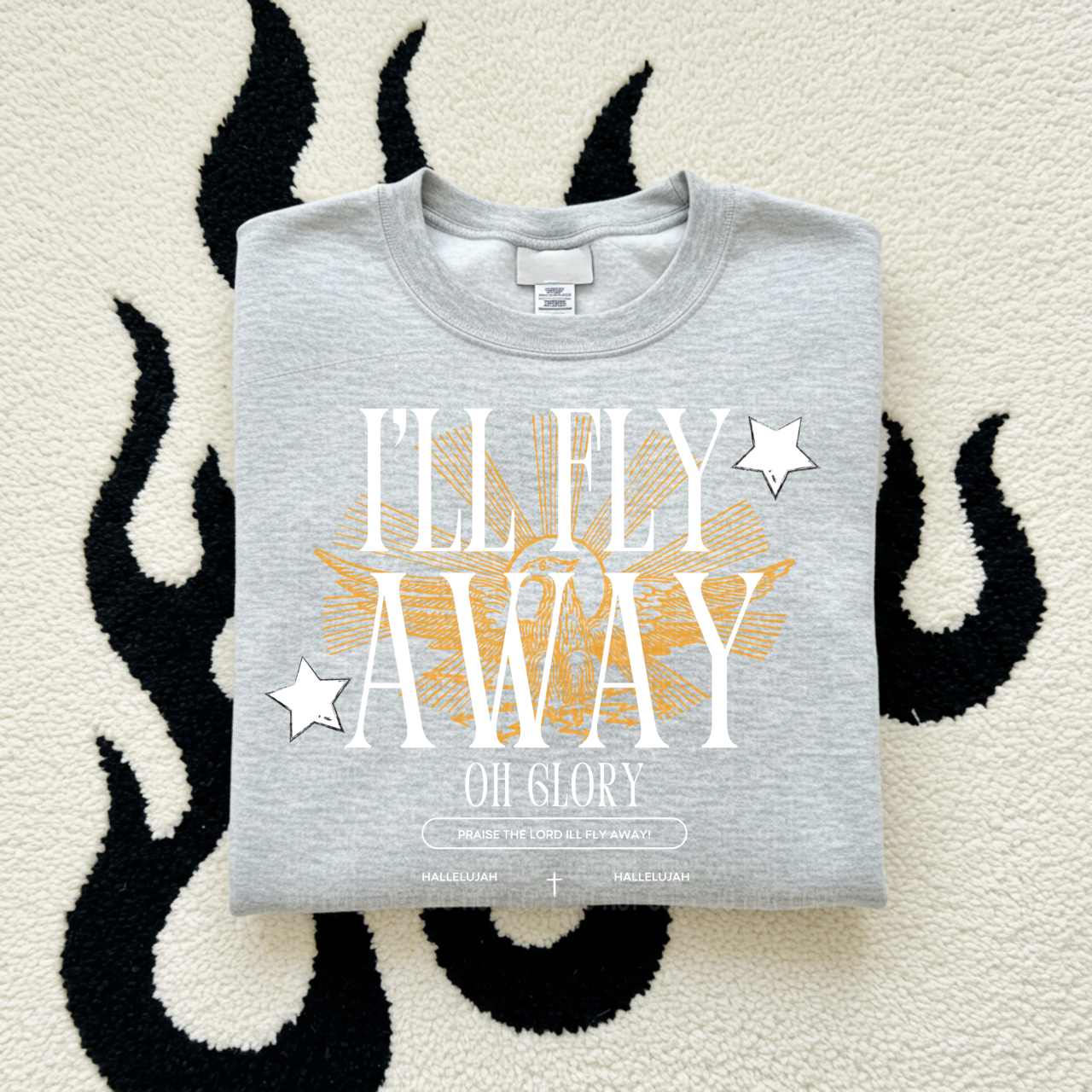 I’ll fly away (white or black)