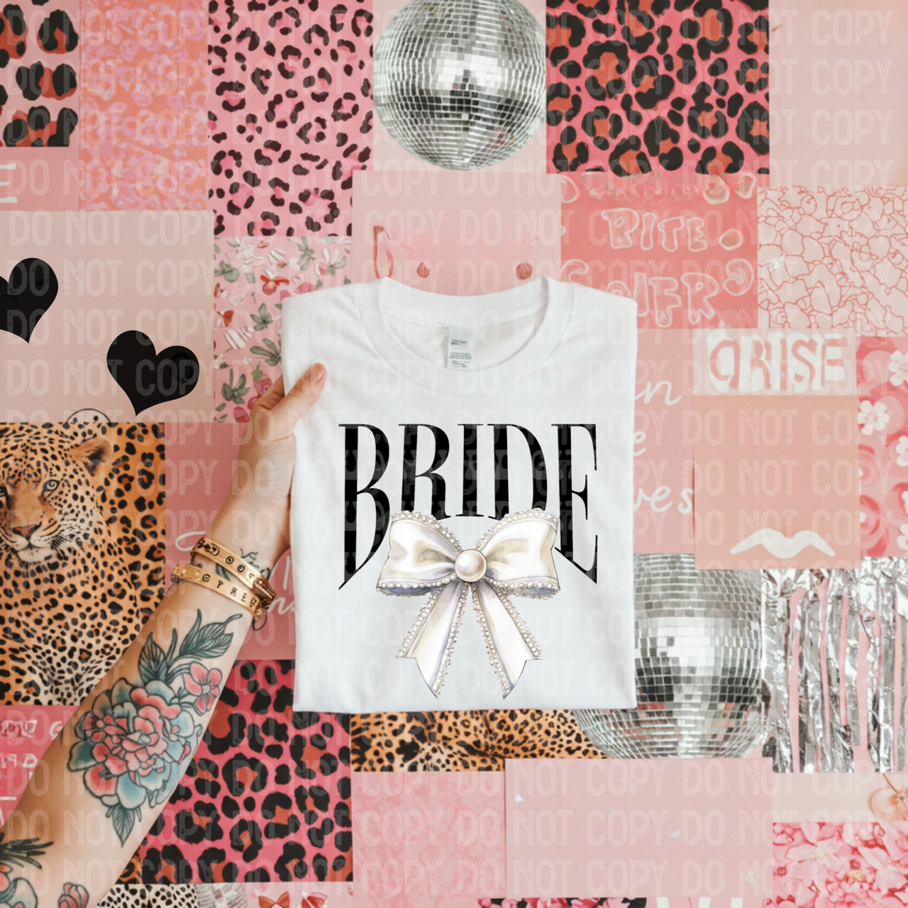 Bride pearl bow