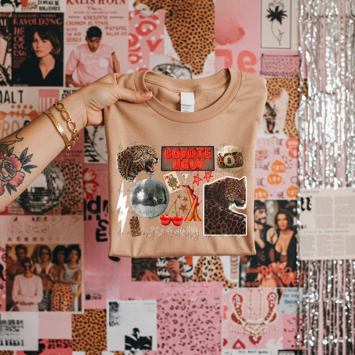 Coyote collage
