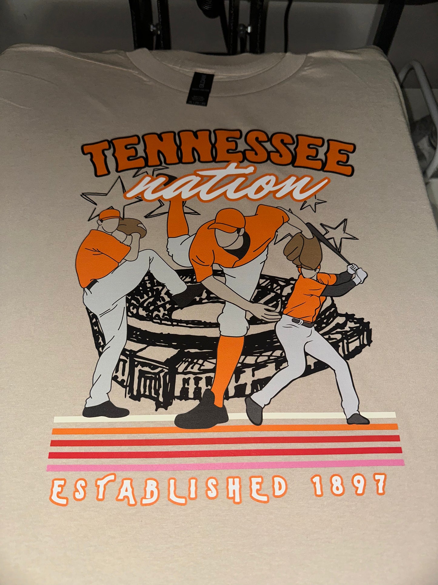 TN nation - tan tee