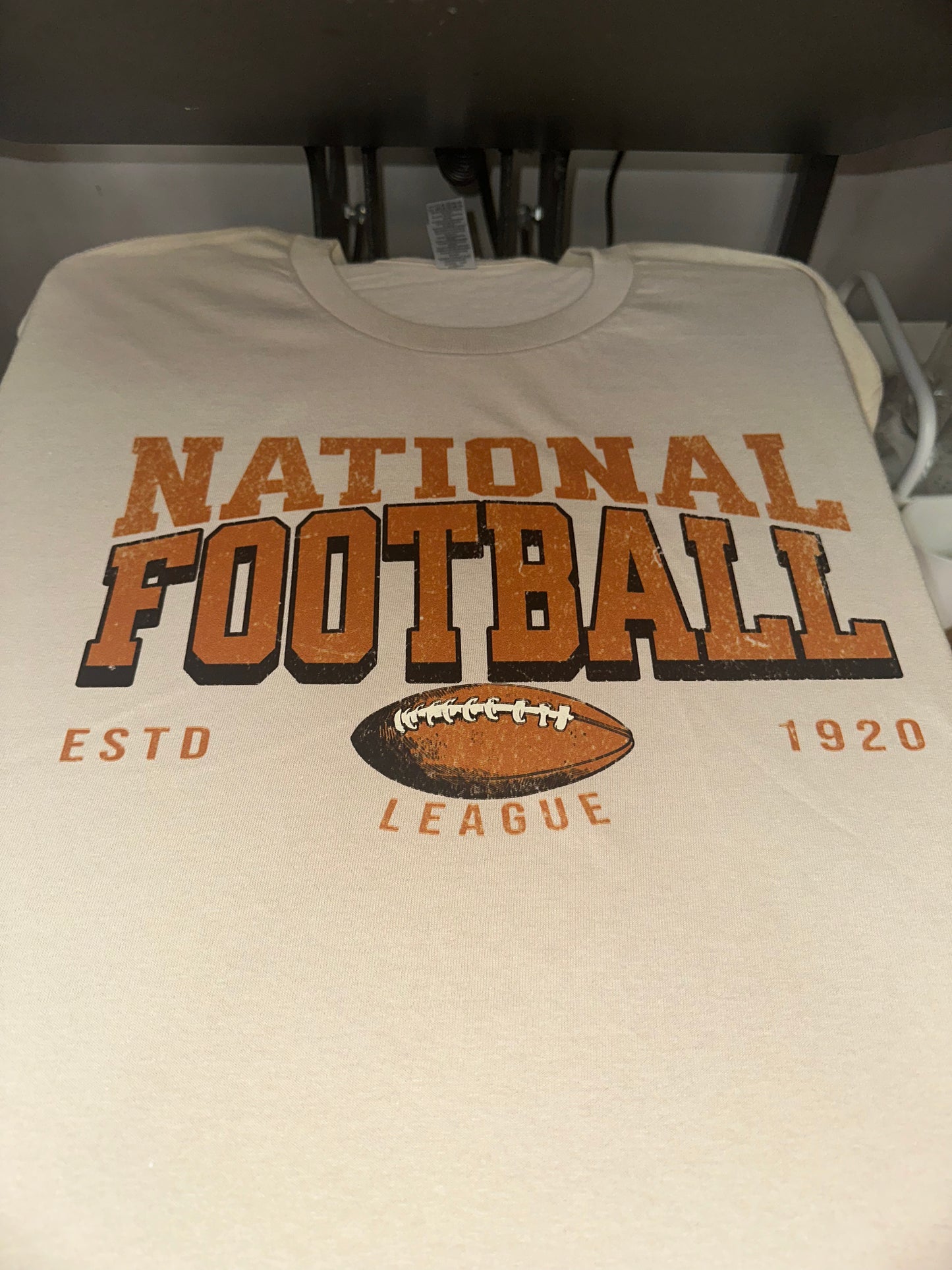 Football league - tan tee