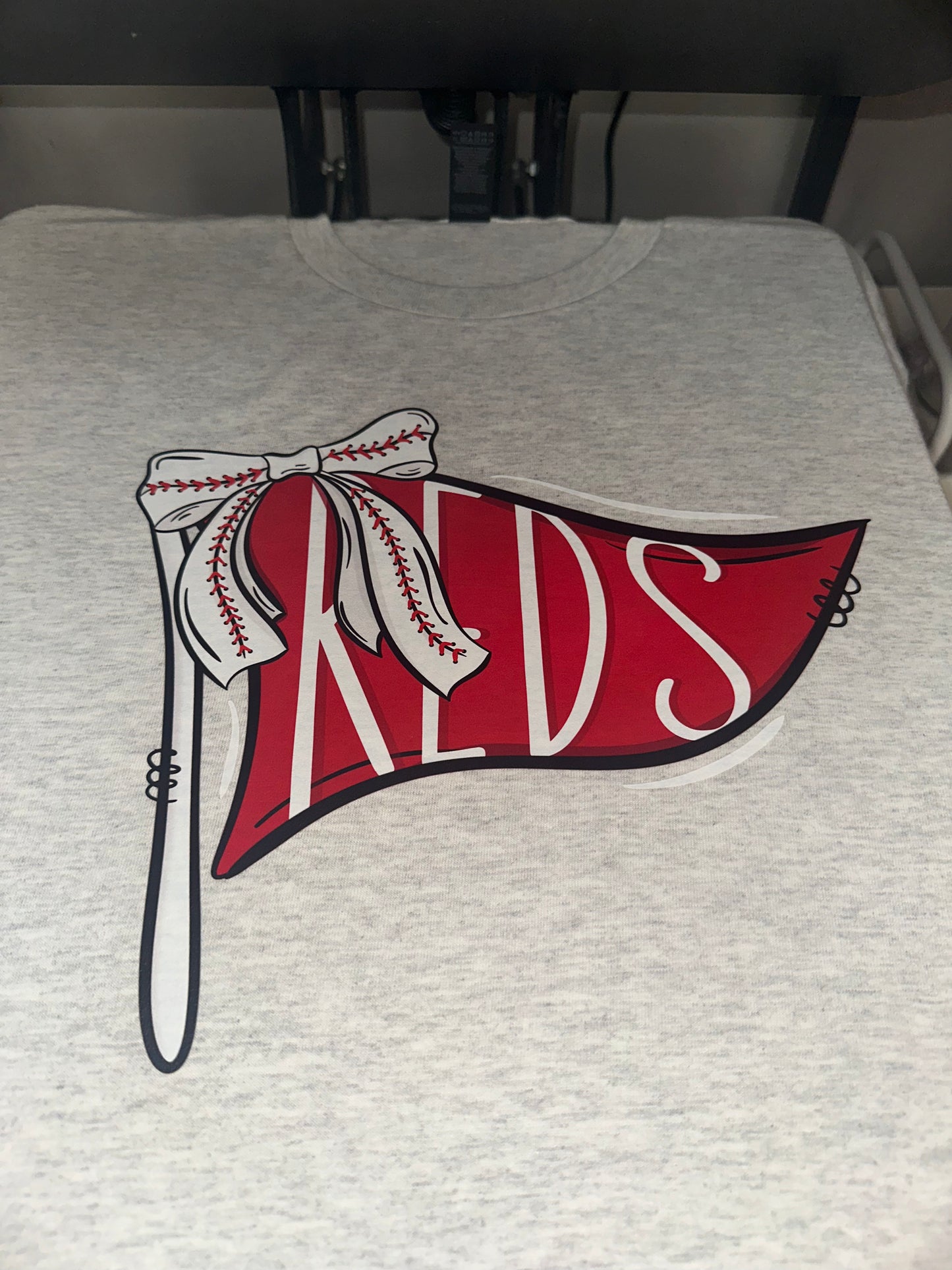 Reds - ash tee