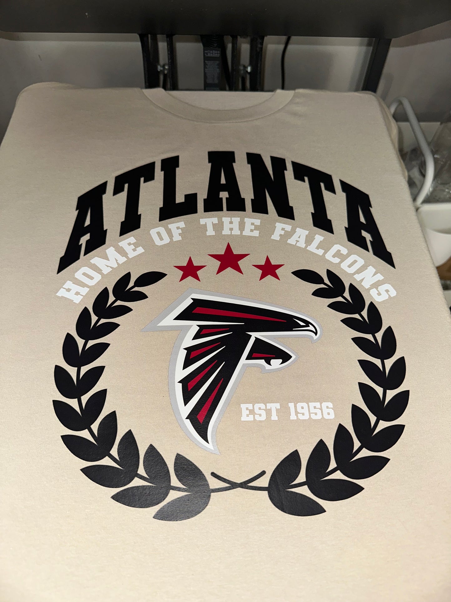 Falcons - tan tee