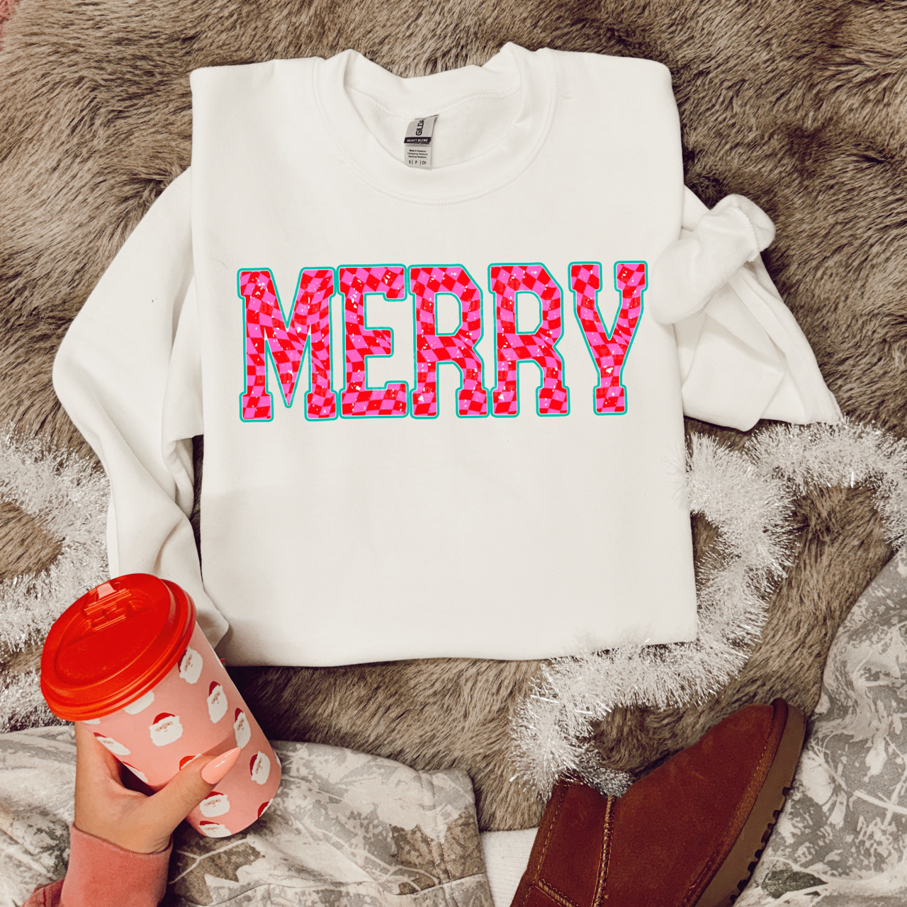Merry checkered