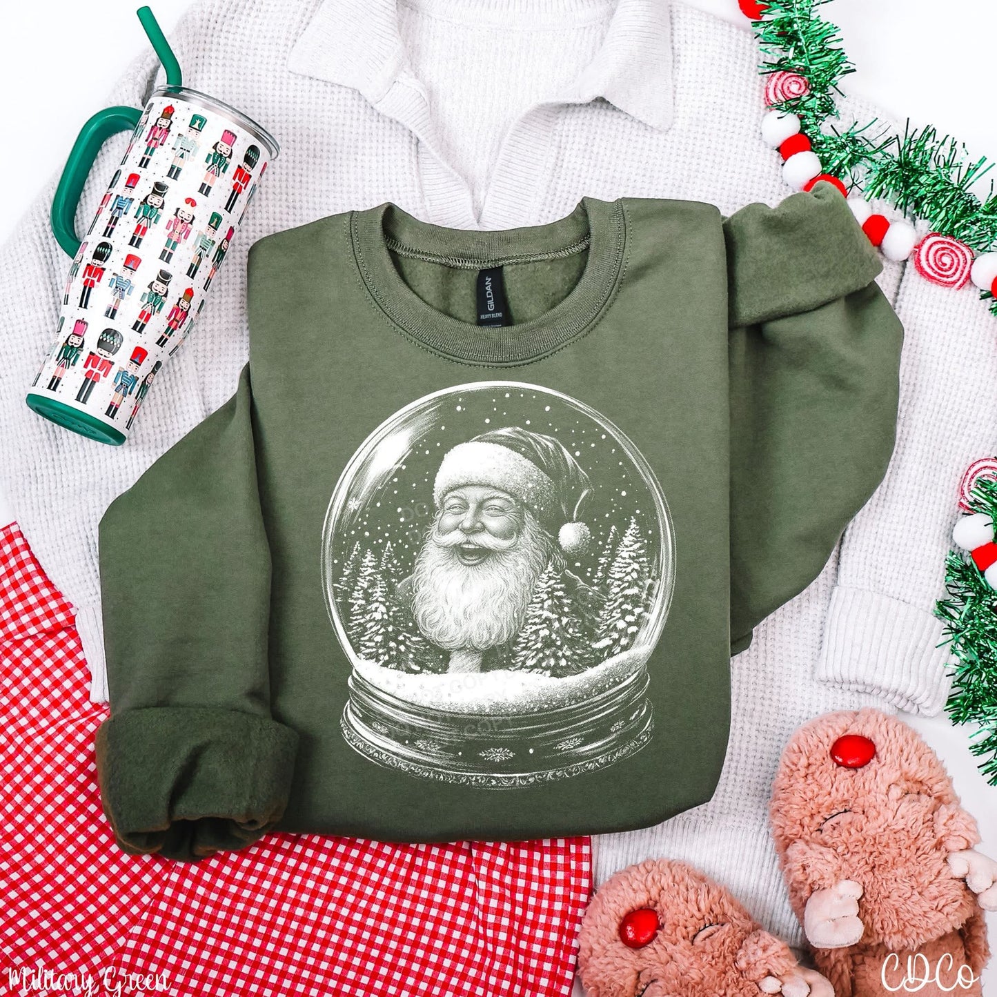 Snowglobe santa
