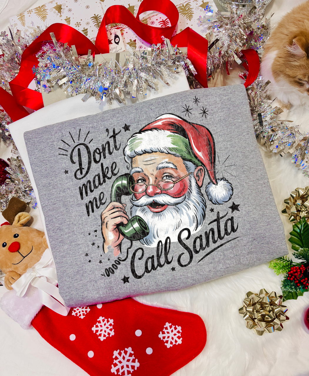 Don't make me call santa
