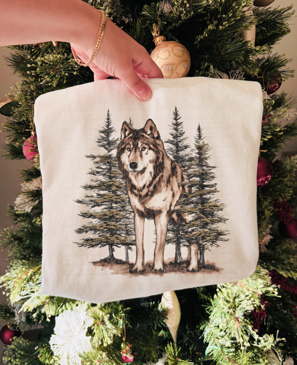 Rustic wolf