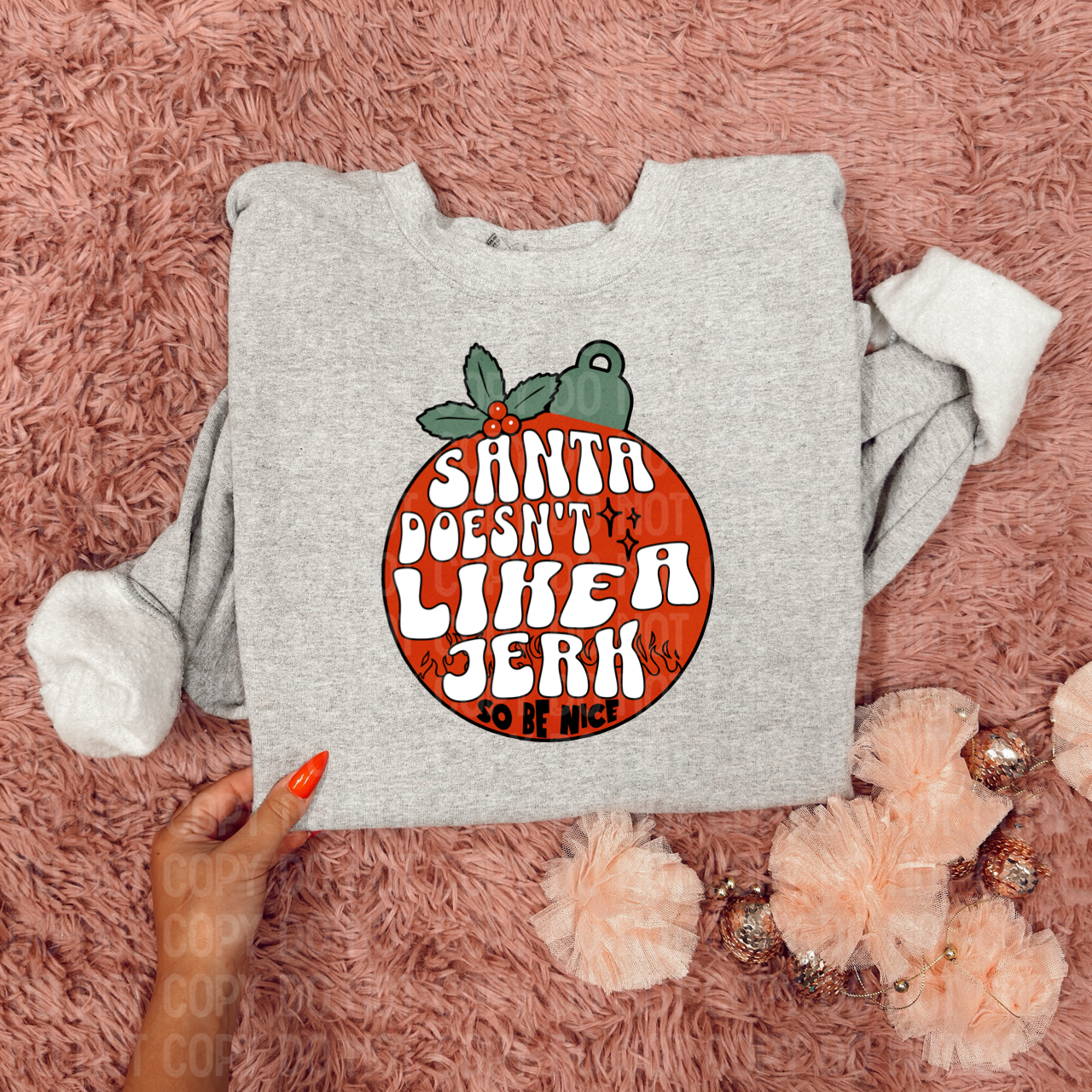 Santa doesn't like a jerk