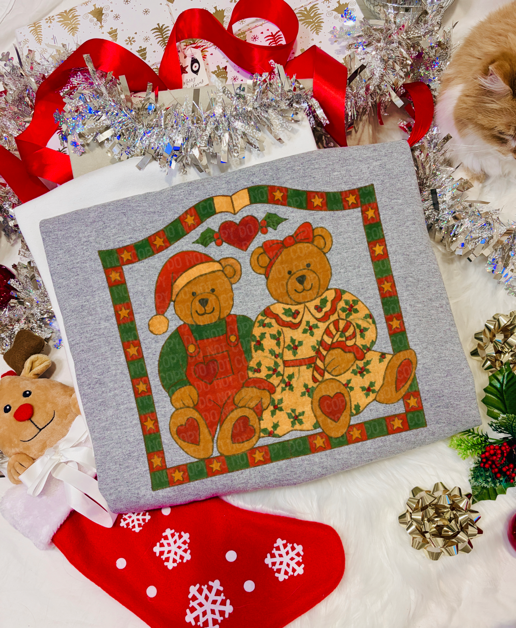 Vintage Christmas bears