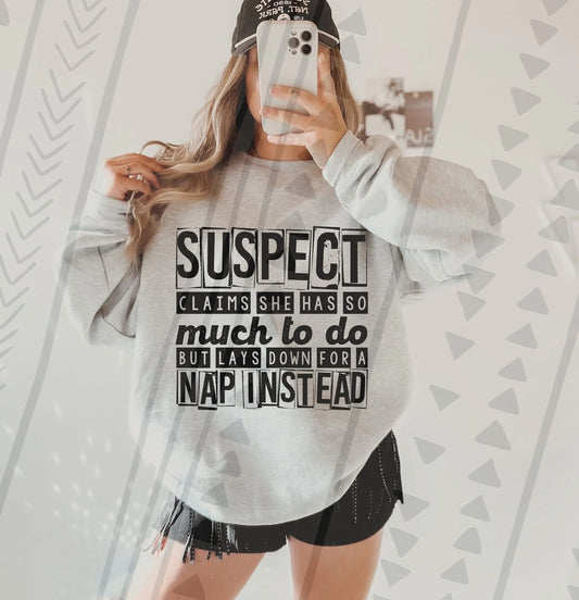 Suspect naps instead