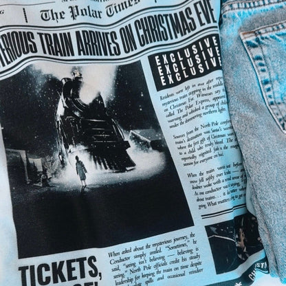 Express train newspaper