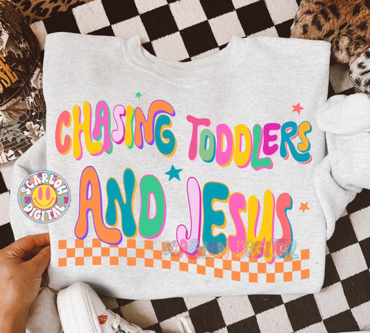Chasing toddlers and Jesus