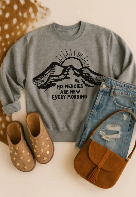 His mercies are new every morning