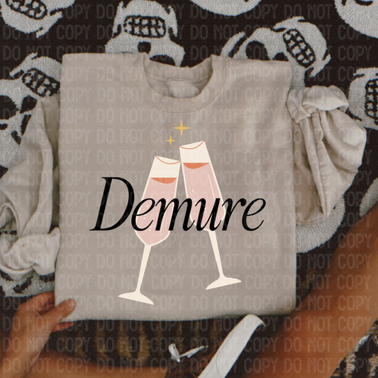 Demure