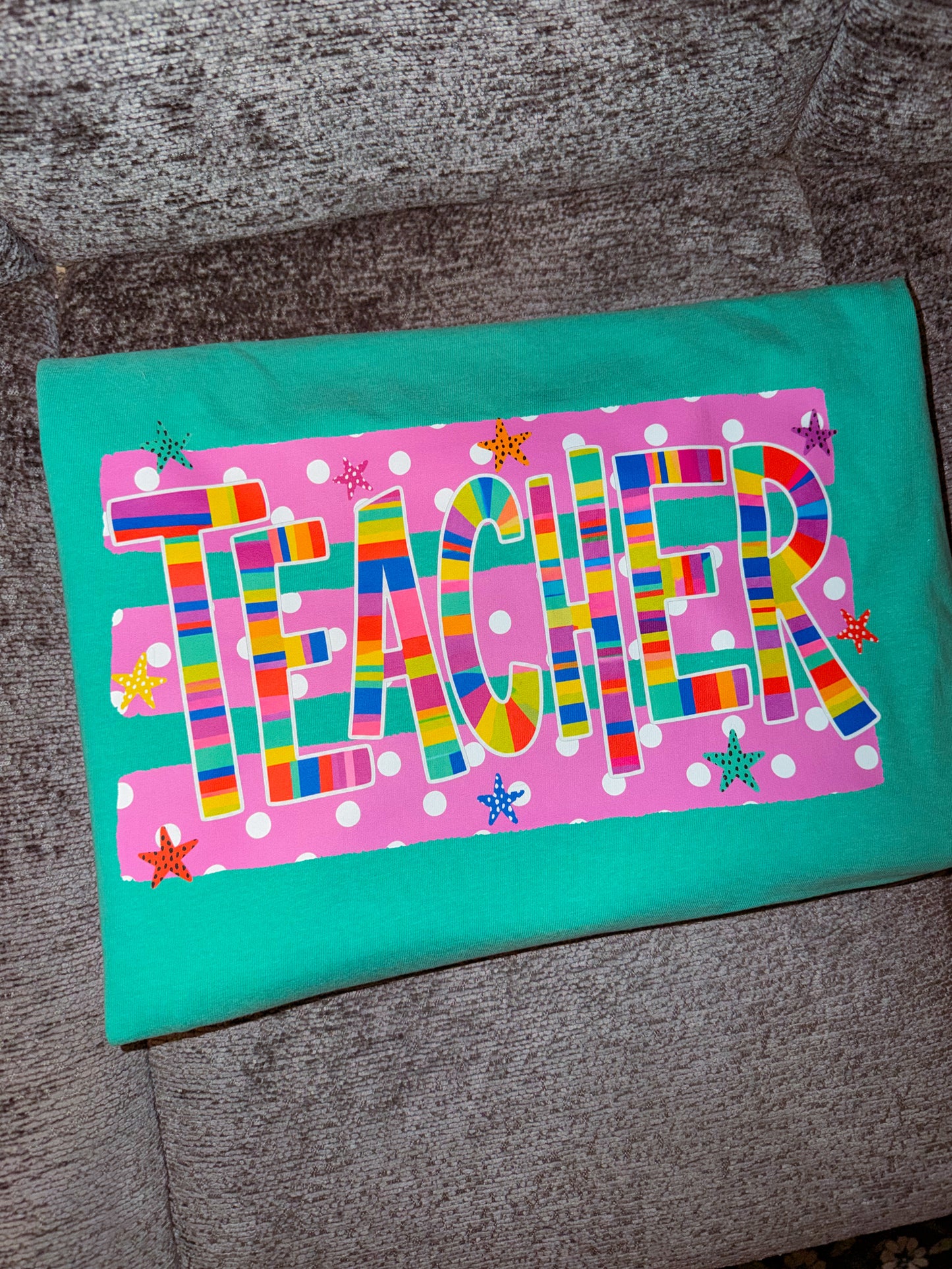 Preppy teacher