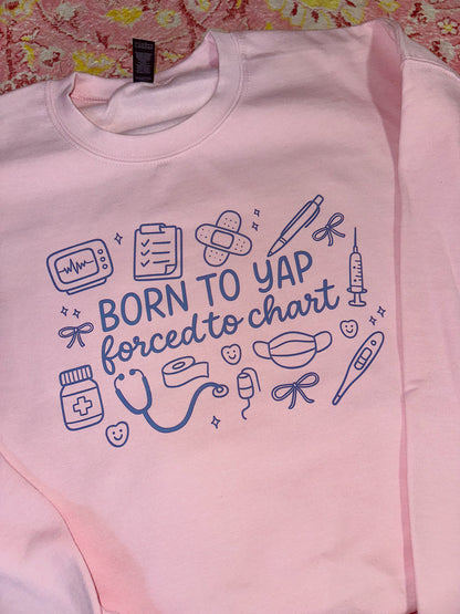 Born to yap forced to chart