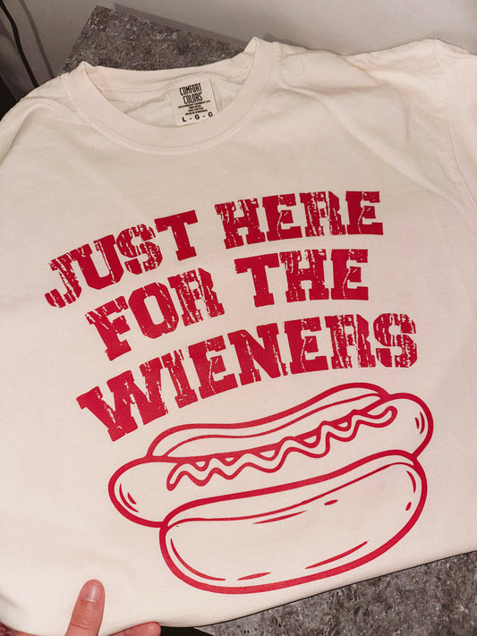 Just here for the wieners