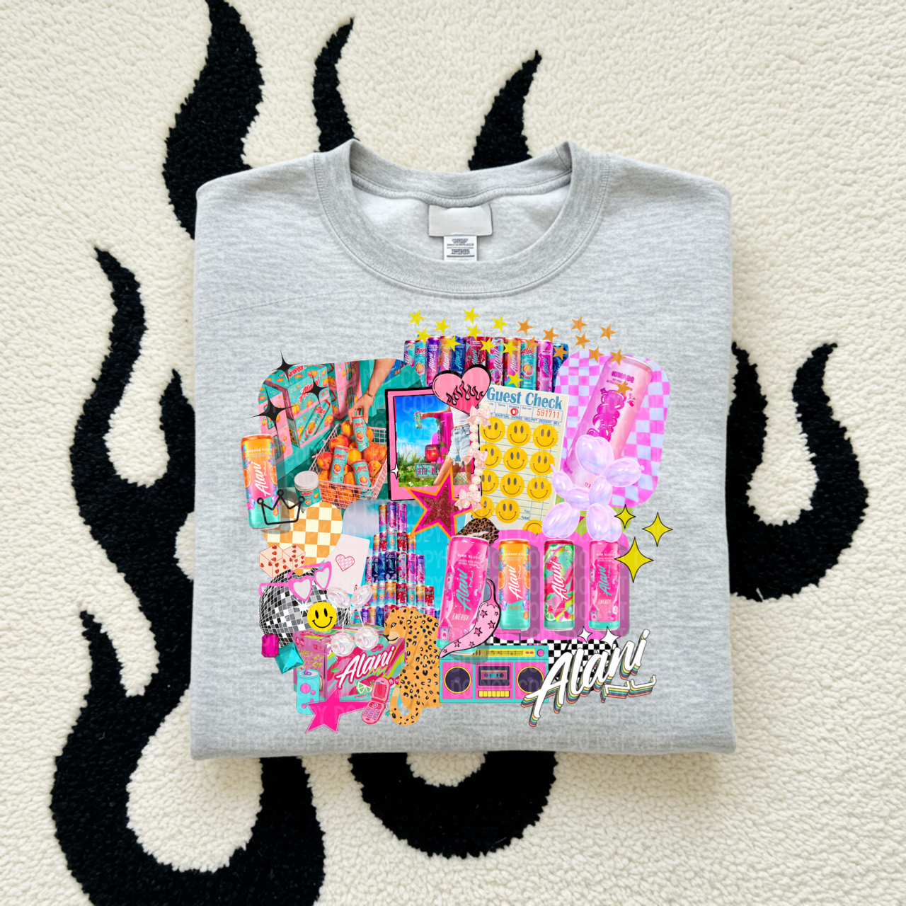 Energy drink collage