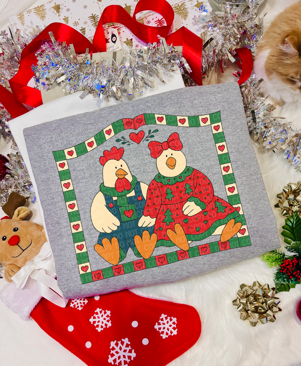 Vintage Christmas chicks