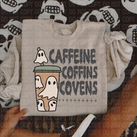 Caffeine coffins covens