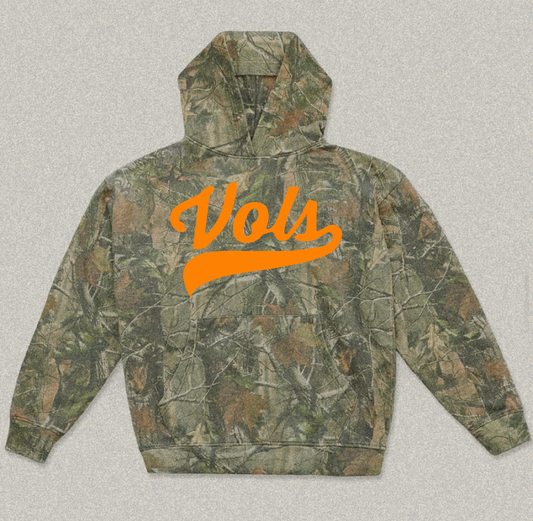 *PREORDER* Camo vols hoodie