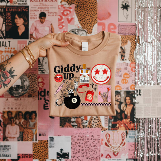 Giddy up collage