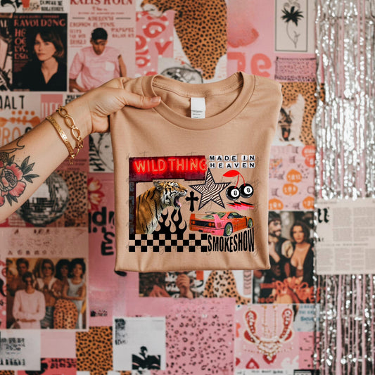 Wild thing collage