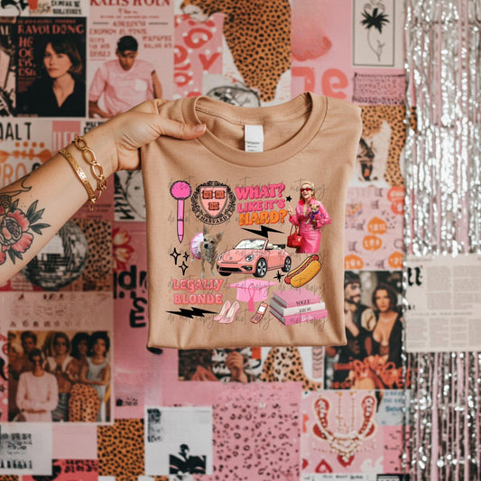 Blonde collage