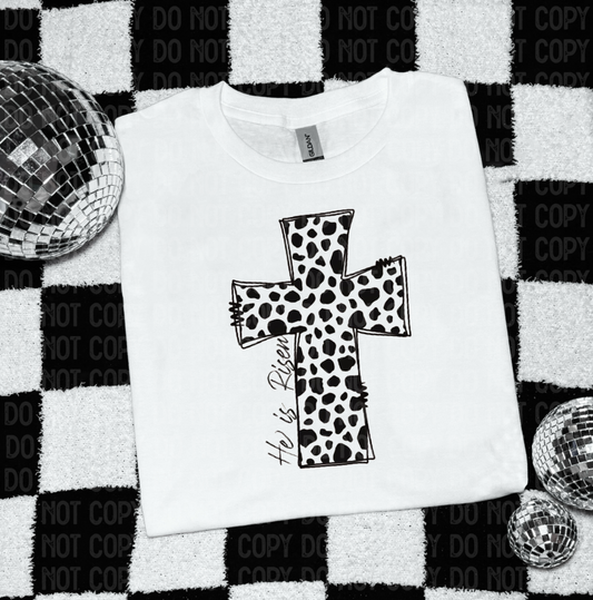 He is Risen Dalmatian cross