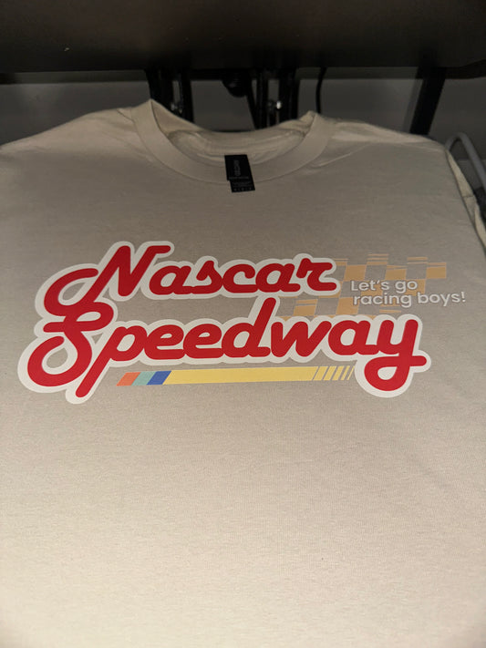 Nascar speedway - tan tee