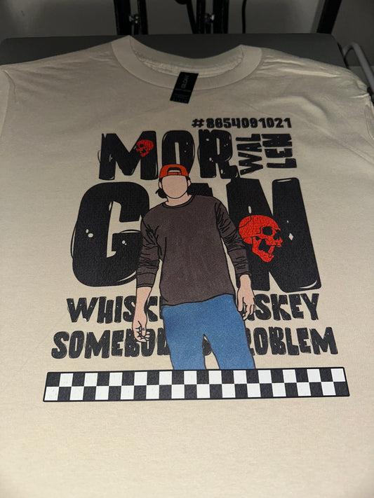 Morgan - tan tee