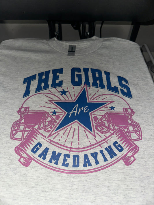 Gamedaying girls - ash tee