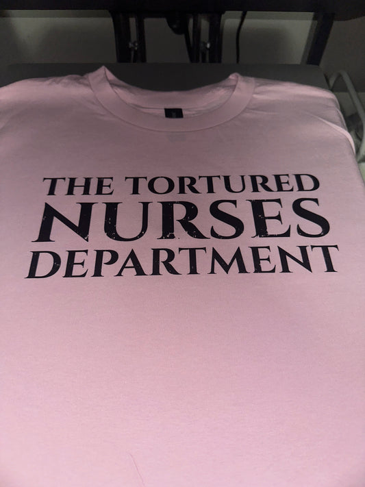 Nurse - pink tee