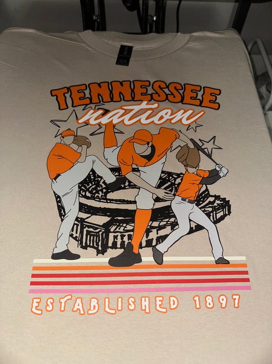 TN nation - tan tee