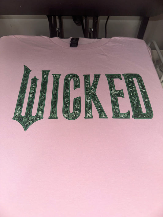Wicked - pink tee