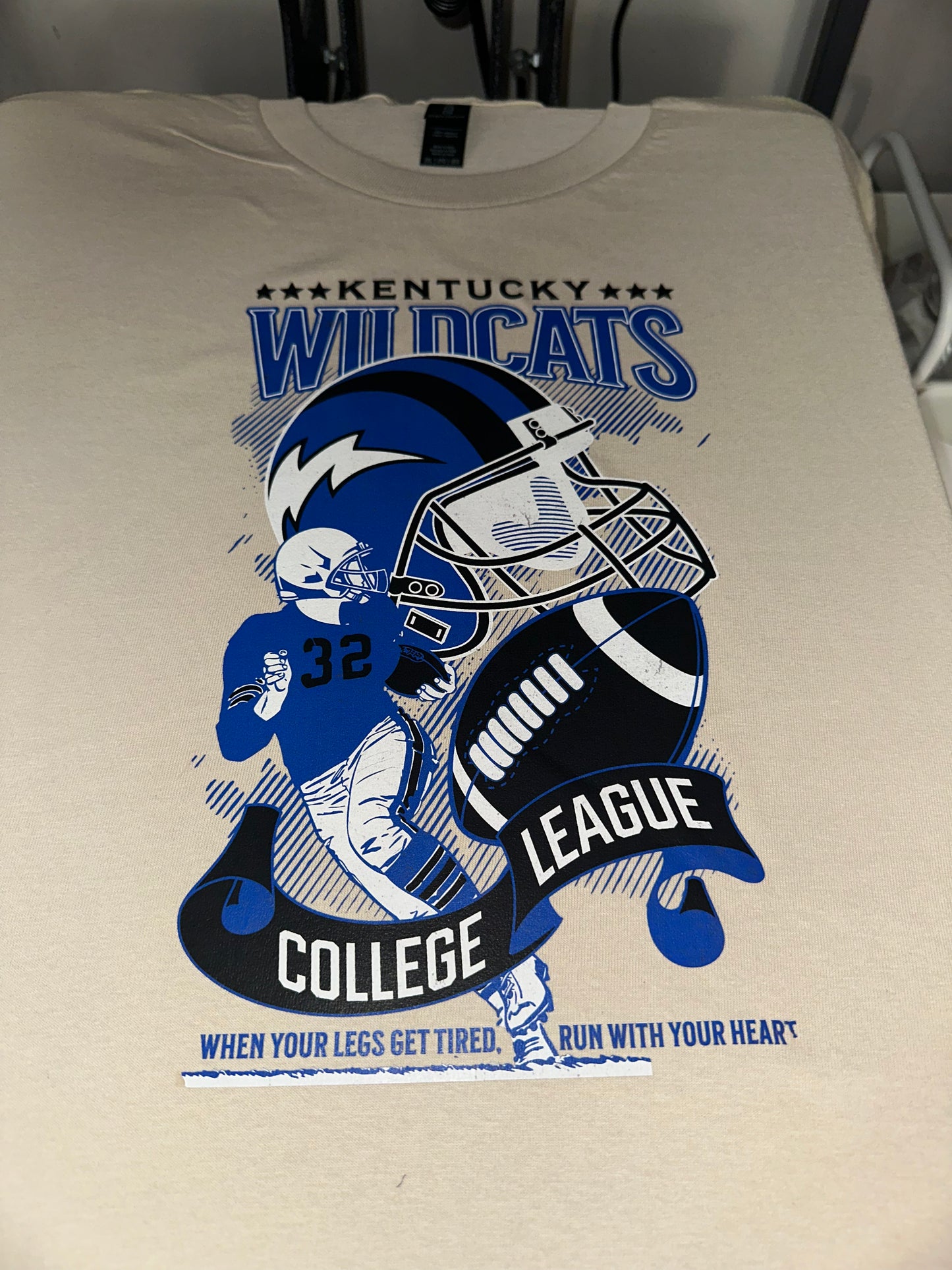 KY football - tan tee