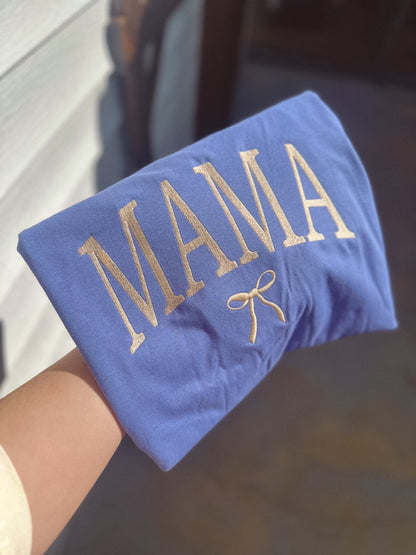 Mama coquette embroidered