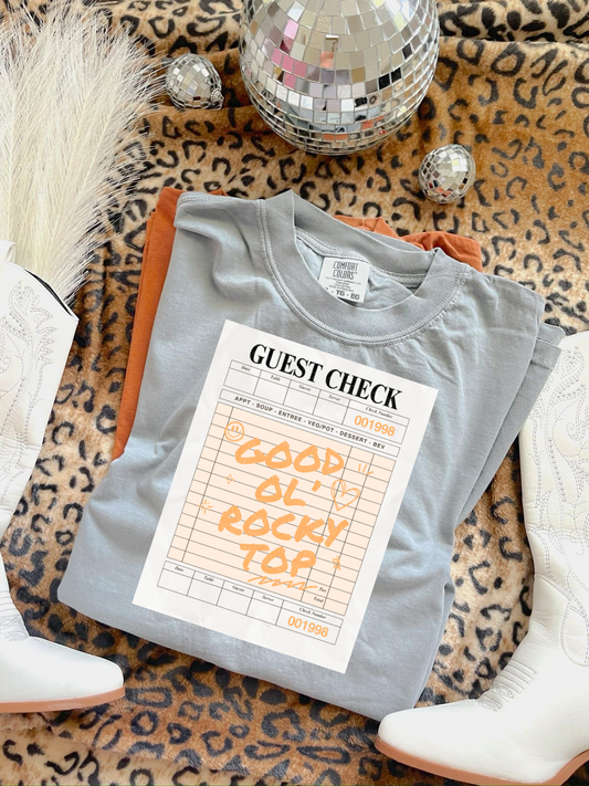 Rocky top guest check