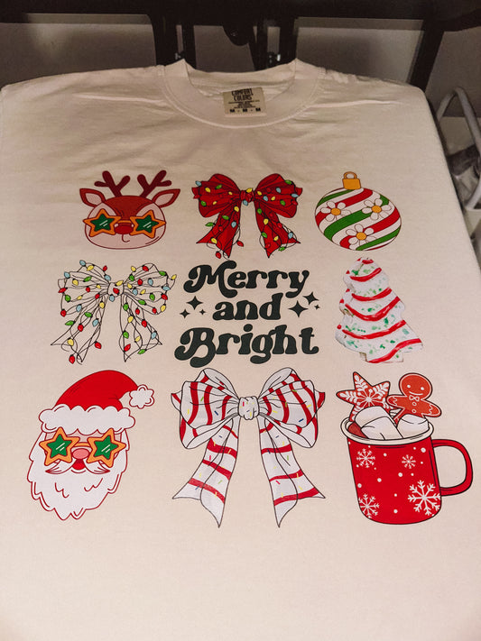 Merry & bright collage