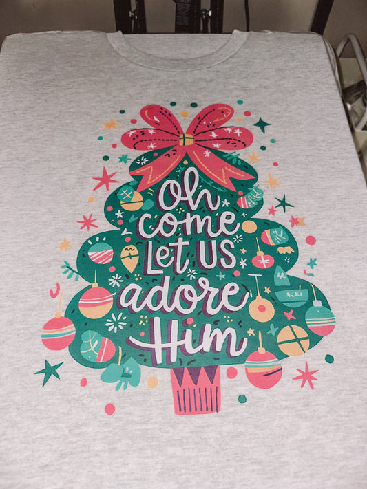 O come let us adore him