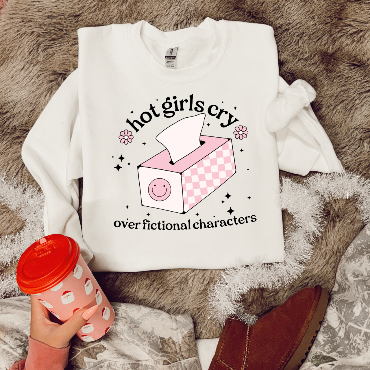 Hot girls cry over fictional characters