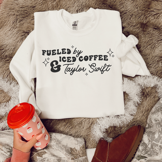 Fueled by iced coffee & T Swift