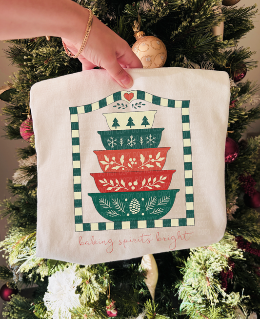 Baking spirits bright