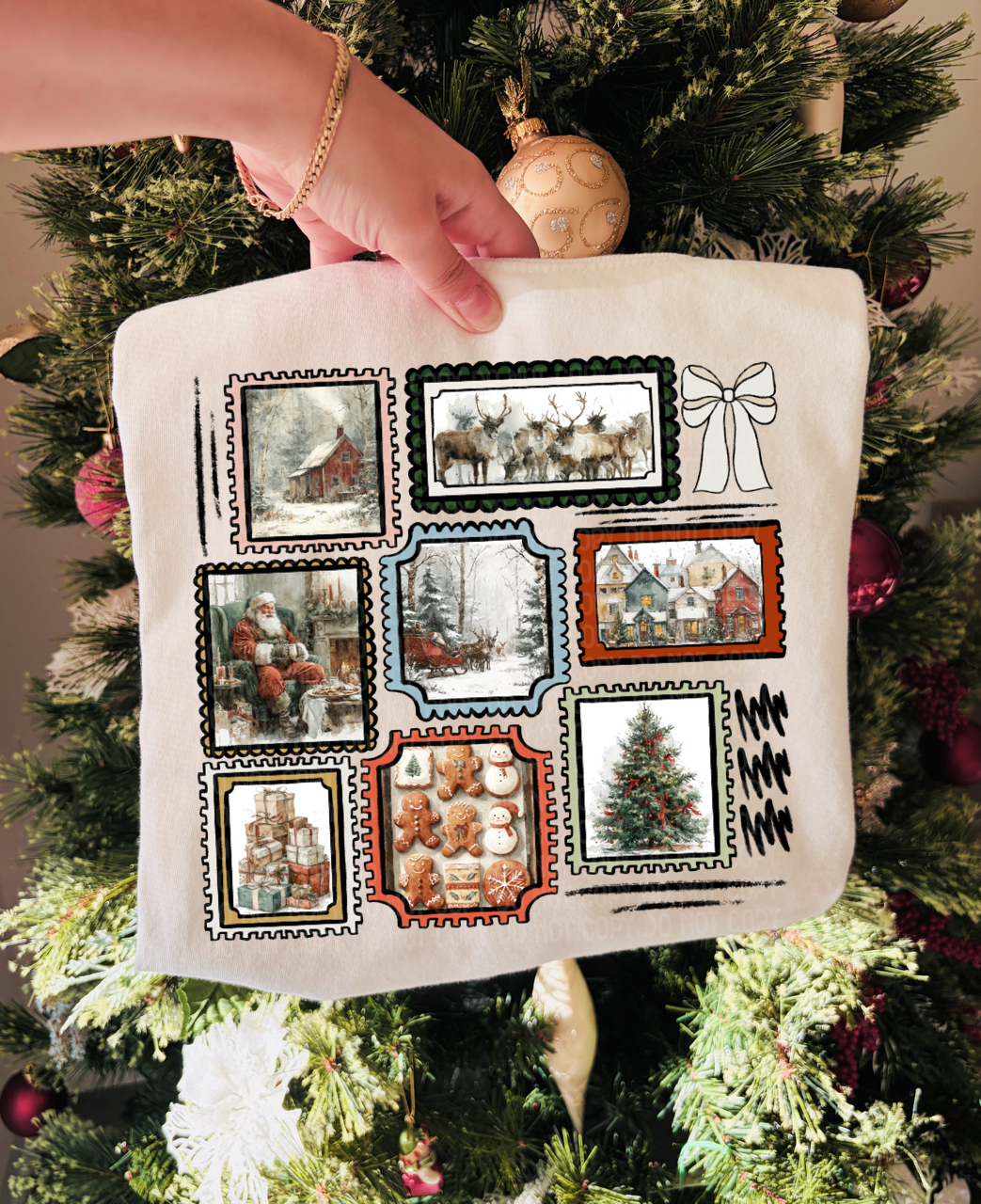 Vintage Christmas stamps 2