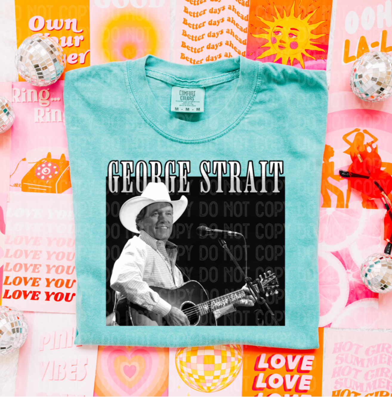 George Strait (Comfort color option)