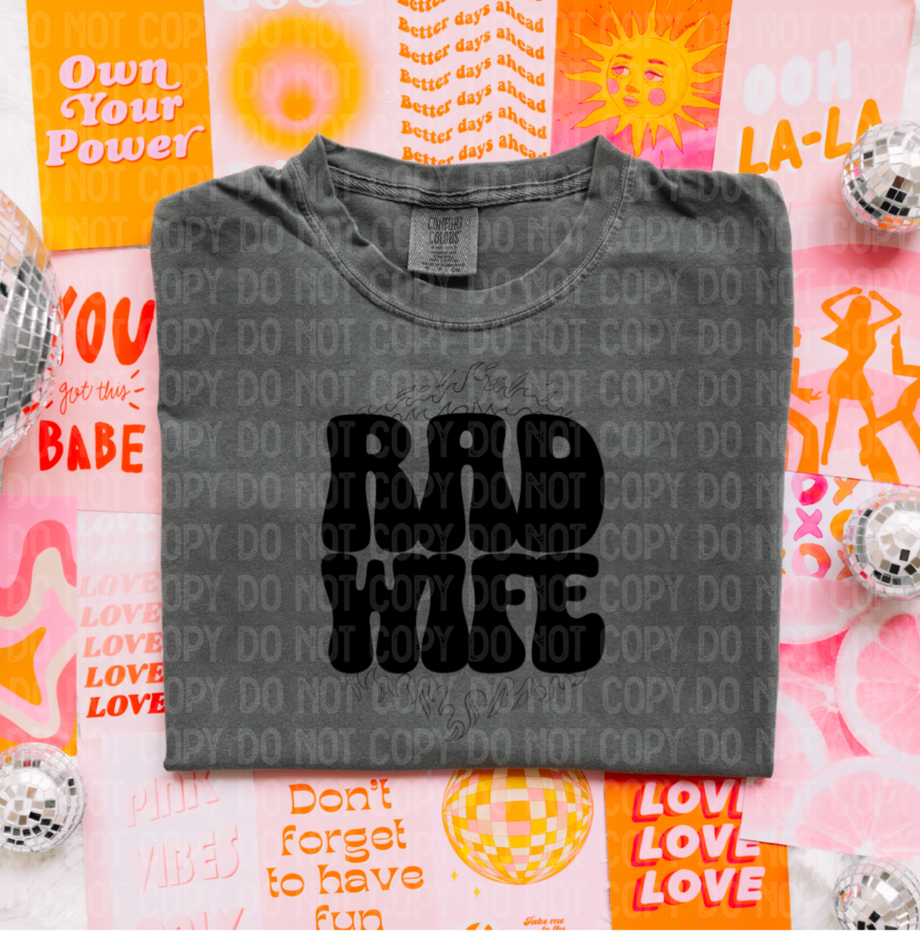 Rad wife (Comfort color option)