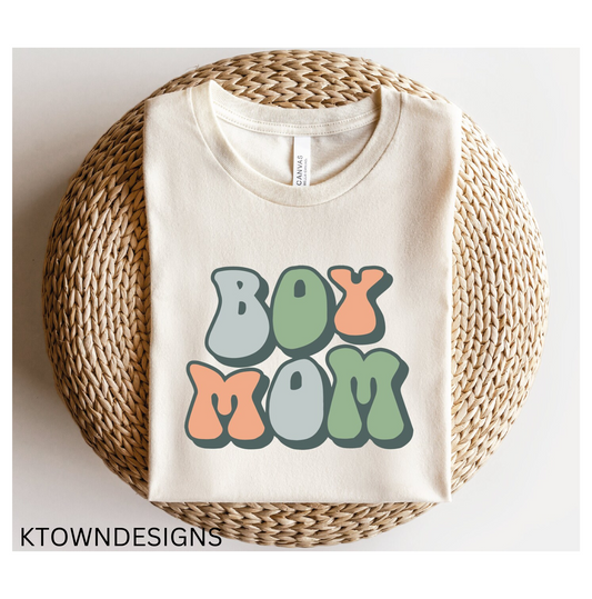 Boy mom retro